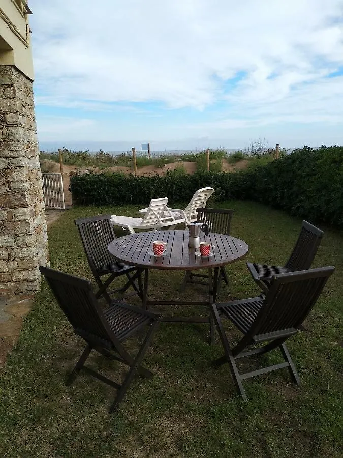 Sea Front Apartment In Platja Pals With Terrace And Parking