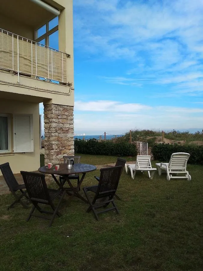 Sea Front Apartment In Platja Pals With Terrace And Parking