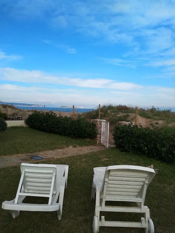 Sea Front Apartment In Platja Pals With Terrace And Parking Spain