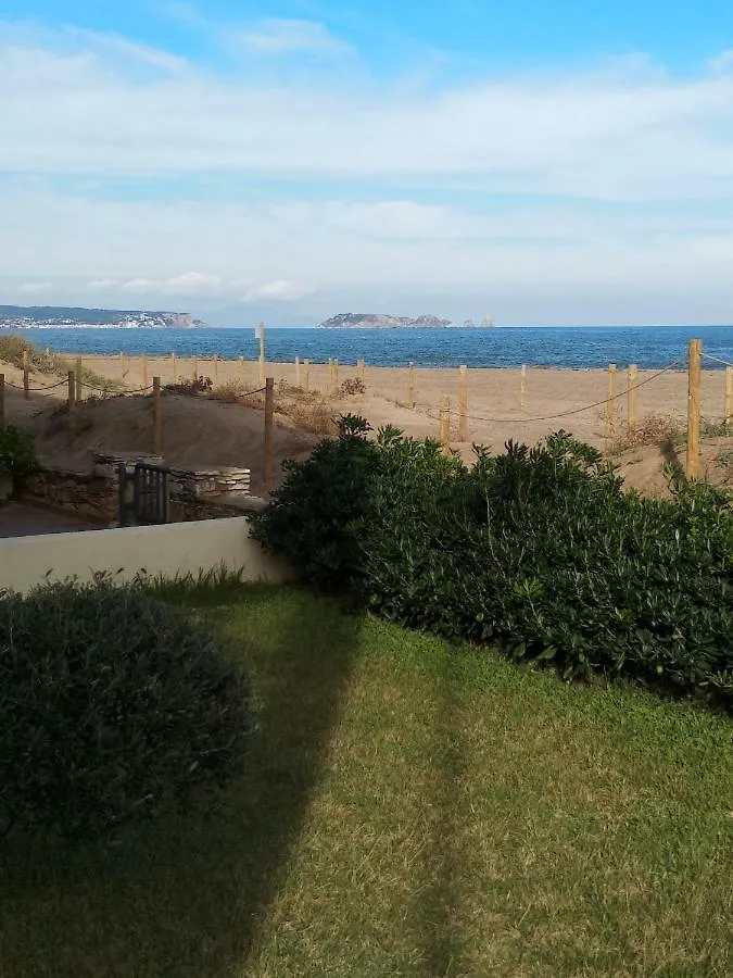 Sea Front Apartment In Platja Pals With Terrace And Parking Spain