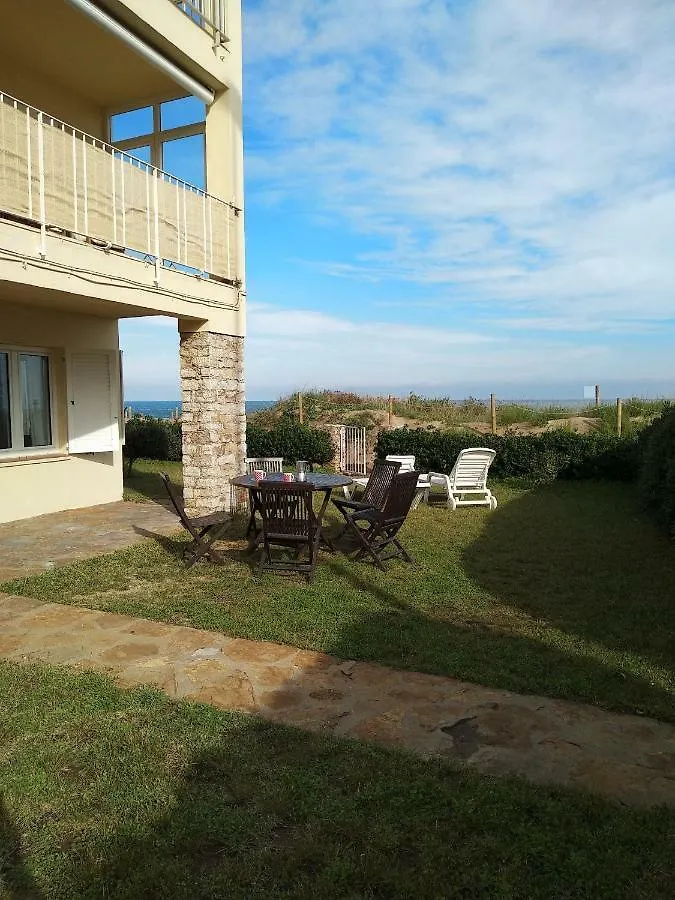 Sea Front Apartment In Platja Pals With Terrace And Parking
