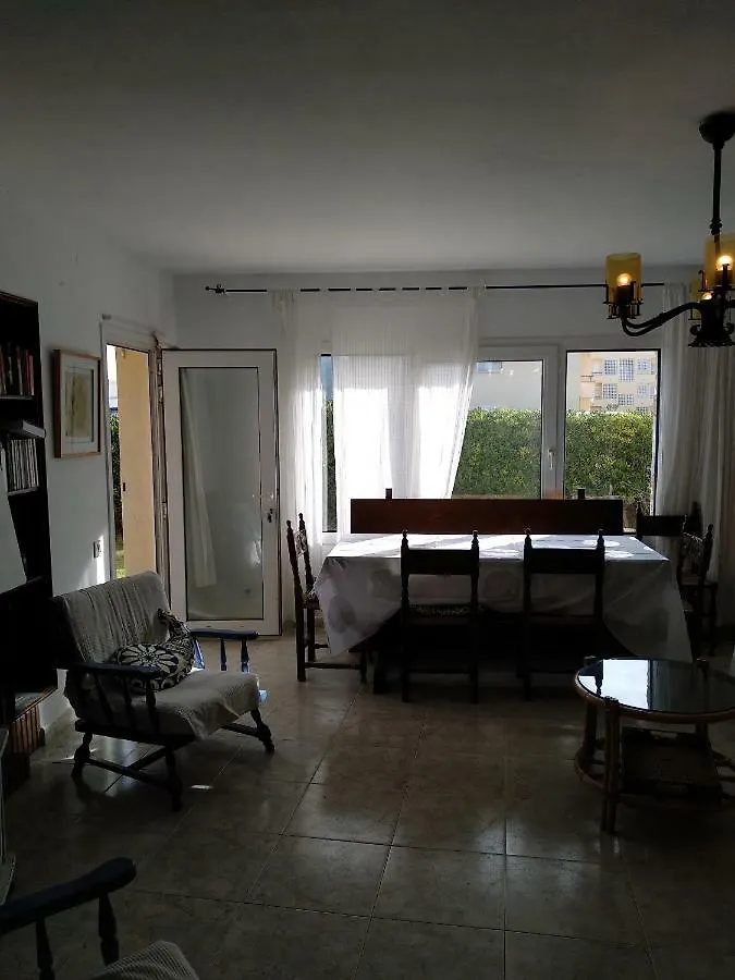 Sea Front Apartment In Platja Pals With Terrace And Parking