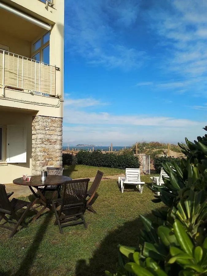 Sea Front Apartment In Platja Pals With Terrace And Parking 0*,